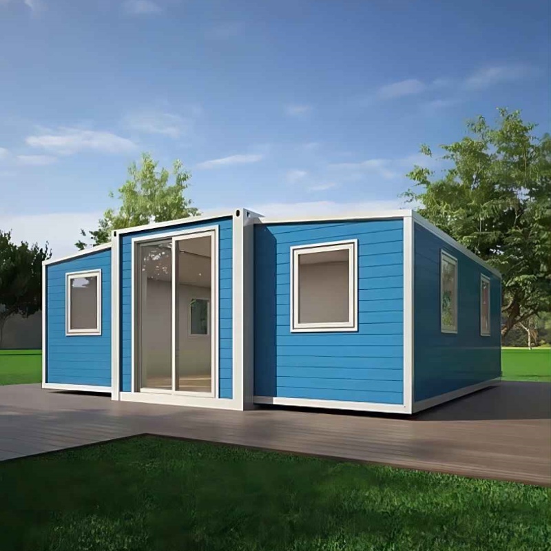 Stylový a odolný dvoukřídlý ​​skládací pojízdný domek