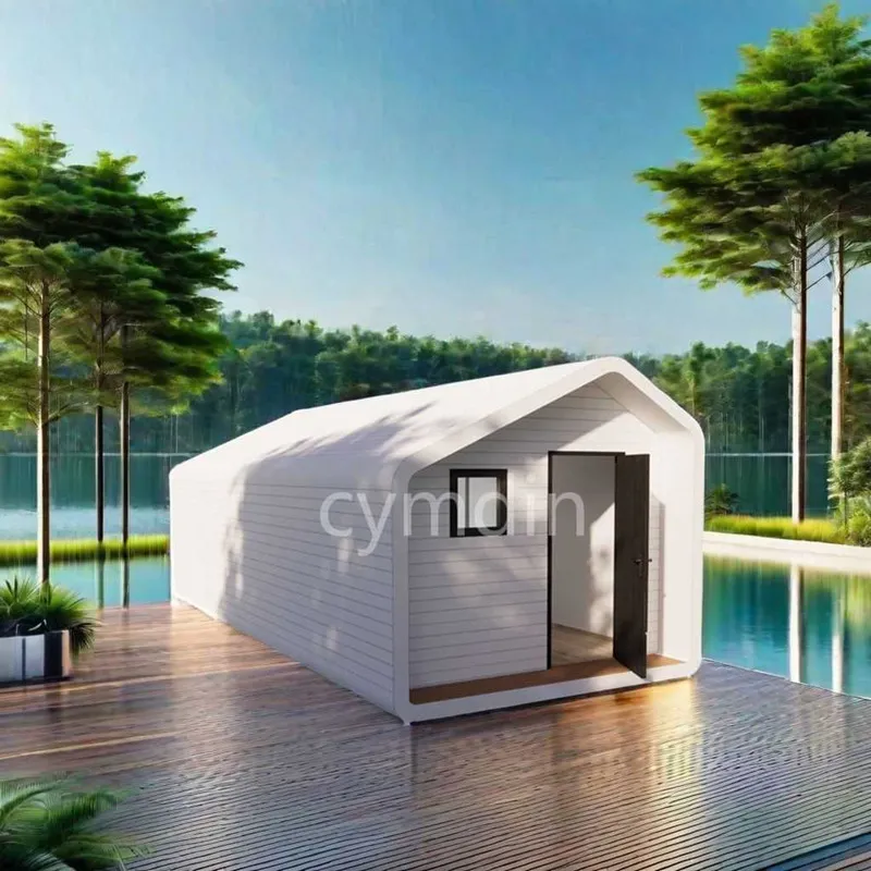 Použití mobilního domu Apple Cabin